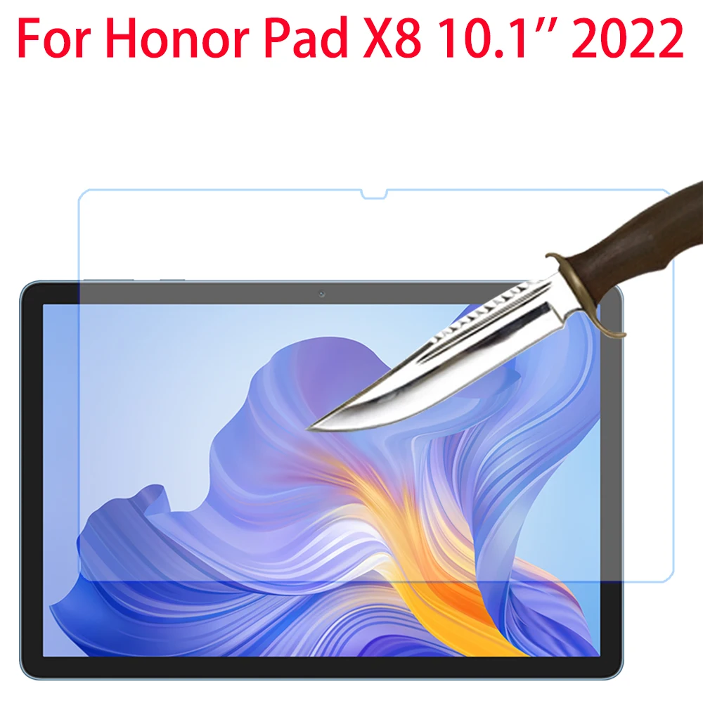 9H Tempered Glass Screen Protector For Honor Pad X8 10.1 Inches 2022 Protective Film For Honor Pad X8 10.1'' Glass Guard