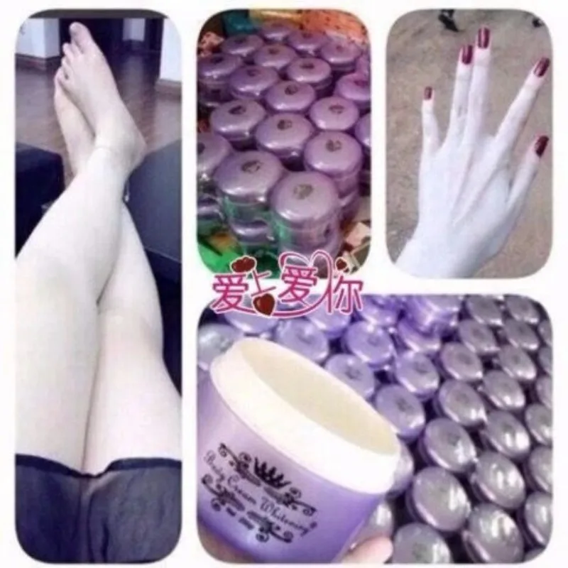 Purple Body Cot Tim THAIAN Body Cream with Super Whitening Effect for Fair and Radiant Skin Care