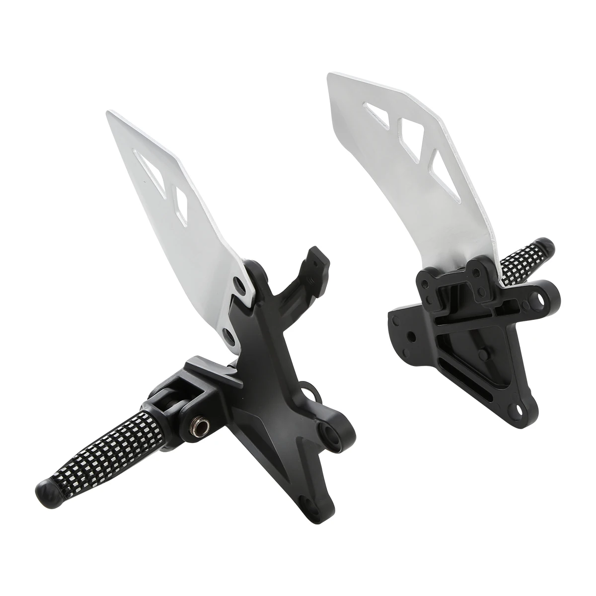 

Front Driver Foot Peg Rest Bracket Set Fit For Kawasaki Ninja ZX10R 2011-2020