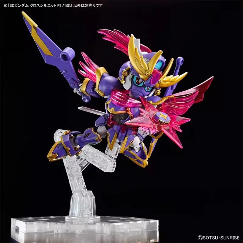 Bandai Original Gundam Model Kit Anime Figure SDCS F-KUNOICHI KAI Action Figures Toys Collectible Ornaments Gifts for Children