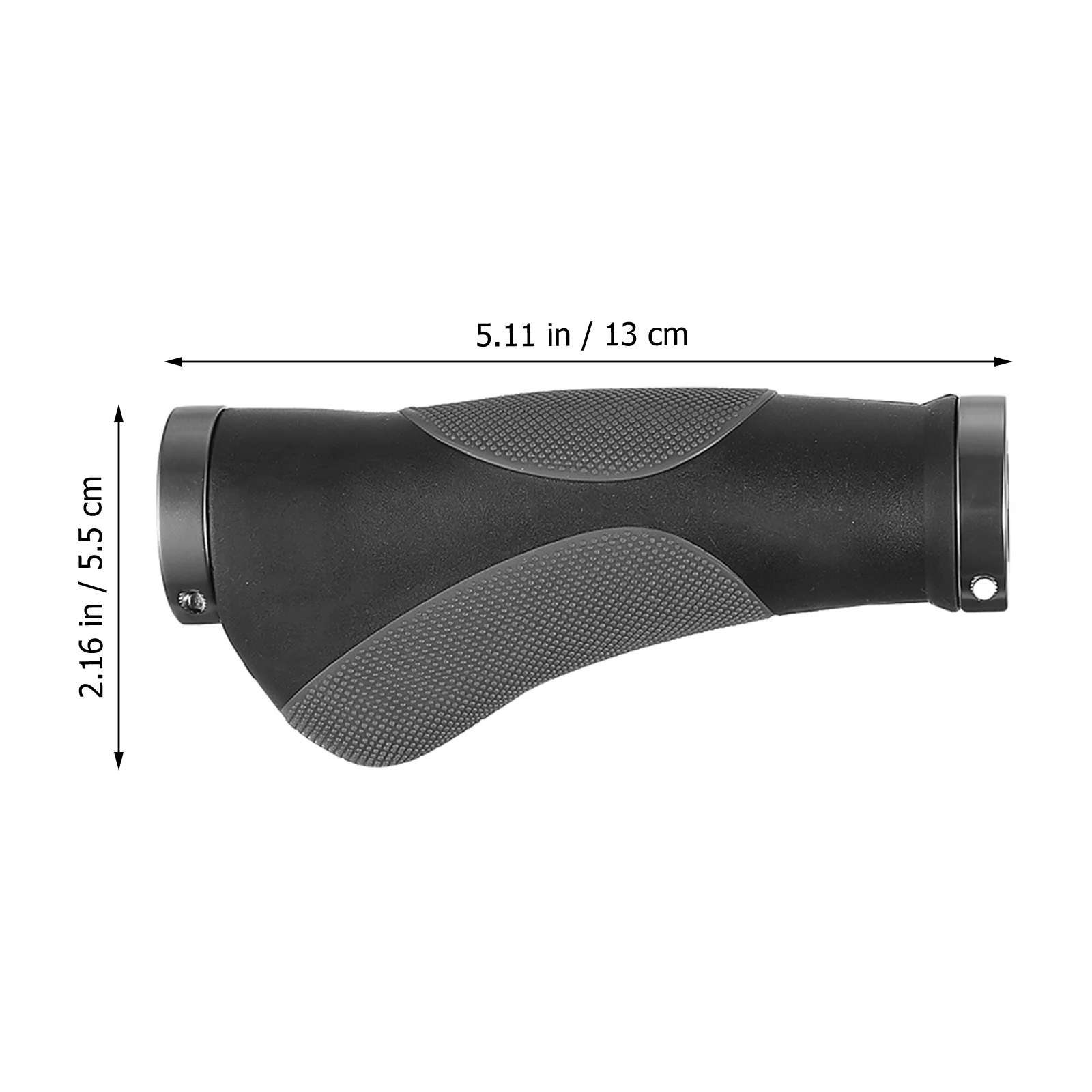 1Pair Bicycle Handlebar Grips Premium Non-Skid Ergonomic Design for Mountain Road Folding Bike Comfort Grip with Vibration