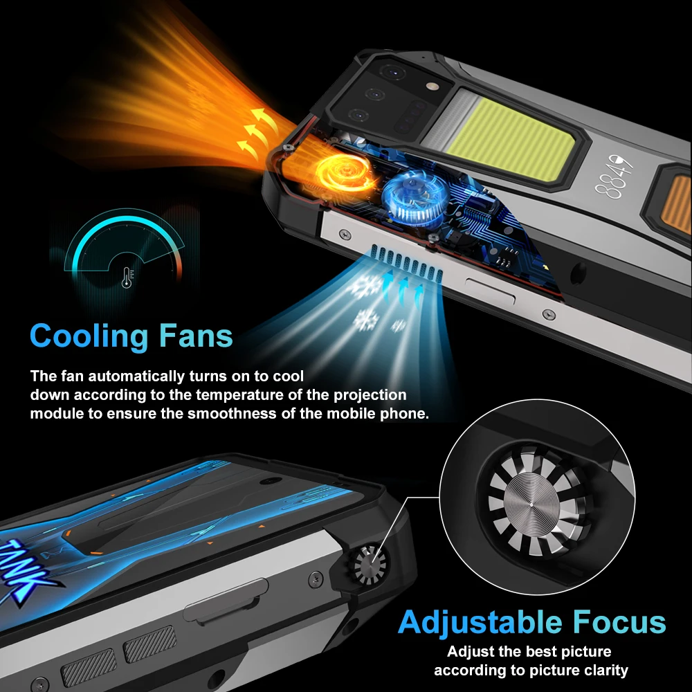 8849 Tank 2 PRO Rugged Smartphone with Projector  6.79\