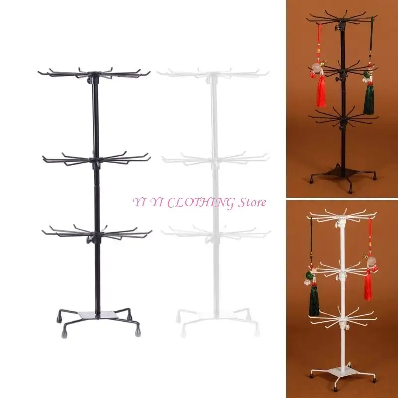 N5KF Socks Jewelry Rack Alloy Texture Jewelry Holder Perfect for Retail and Home Use