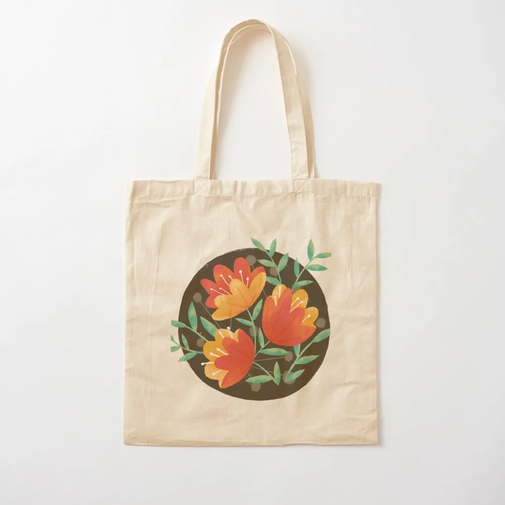 

Afternoon Blooms Tote Bag shopping cart bags reusable grocery bags Canvas Tote Bag