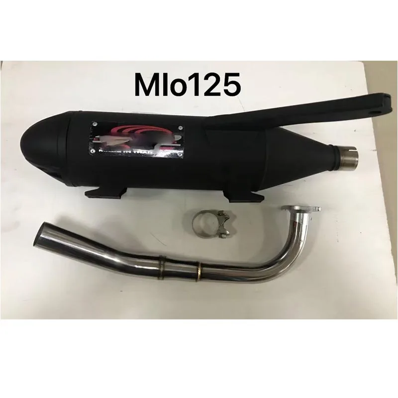 Motorcycle Custom Rooster Exhaust Pipe For XRM WAVE, MIO110, 125, RAIDER150, Nmax Motorcycle Exhaust Pipe