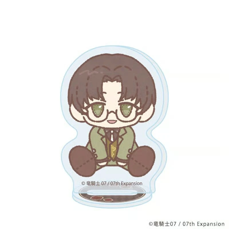Anime Umineko When They Cry Beatrice Cute Sitting Posture Design Q-Style Acrylic Stand Model Plate Keychains Desk Decor