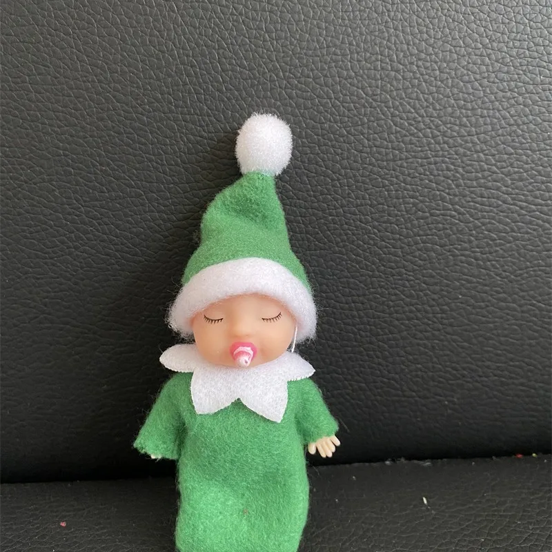 10PCS Christmas Elf Kids Mini Toy Elf Dolls Toy Novelty Long Bendy Naughty Boy on the Shelf 2025 new year decorations toys chris