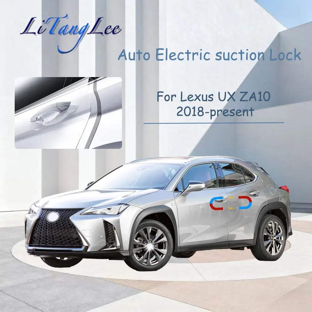 

For Lexus UX ZA10 2018-present ​​Car Auto Soft-Close Door Latch with Pass Lock Actuator - Electric Suction Silent Closer