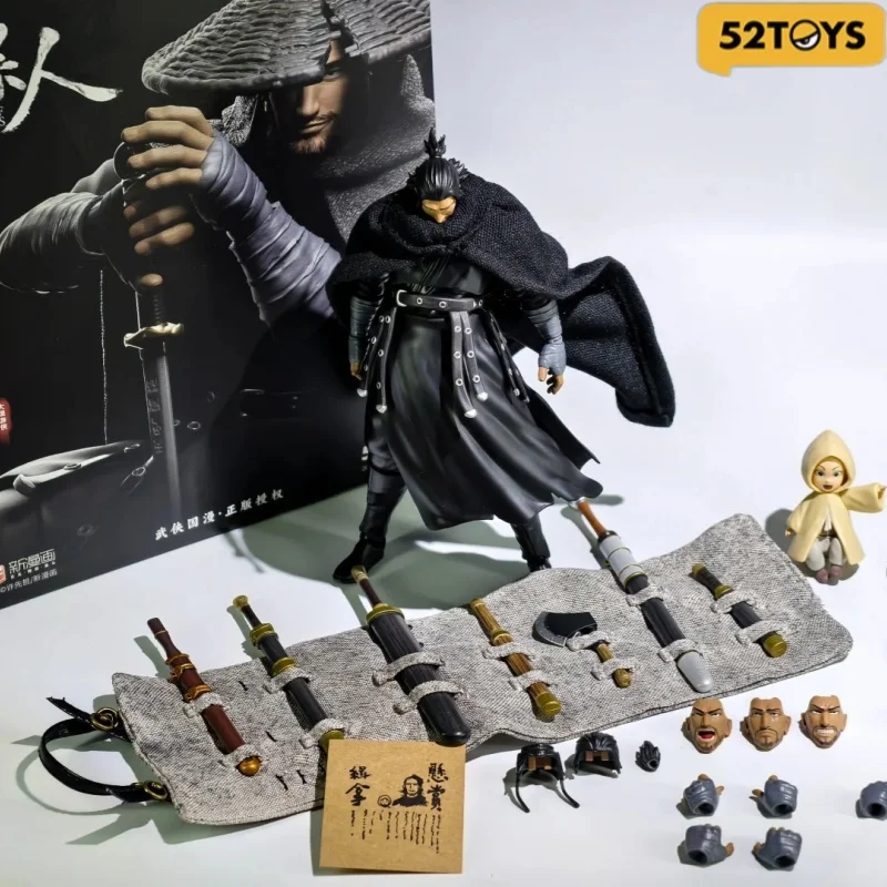 

52TOYS Figlite Blades Of The Guardians Daoma 1/12 Scale Male Soldier Anime 6inch Action Figure Doll Collection Gift Toys