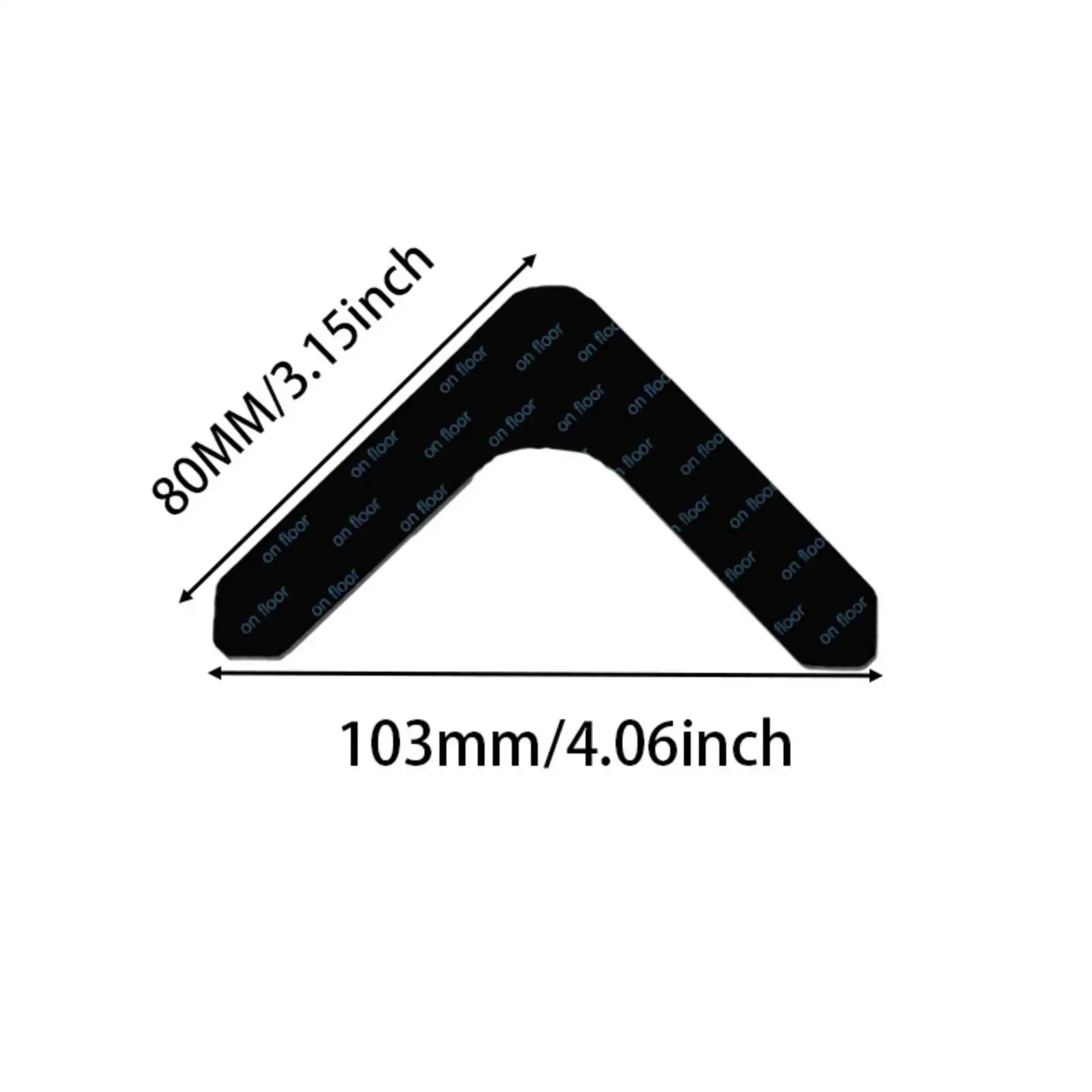 12/24PCS Carpet Non-slip Sticker Reusable Washable Anti Curling Carpet Patch Fixed Sticker Floor Rug Mat Tape Gripper Corner Pad
