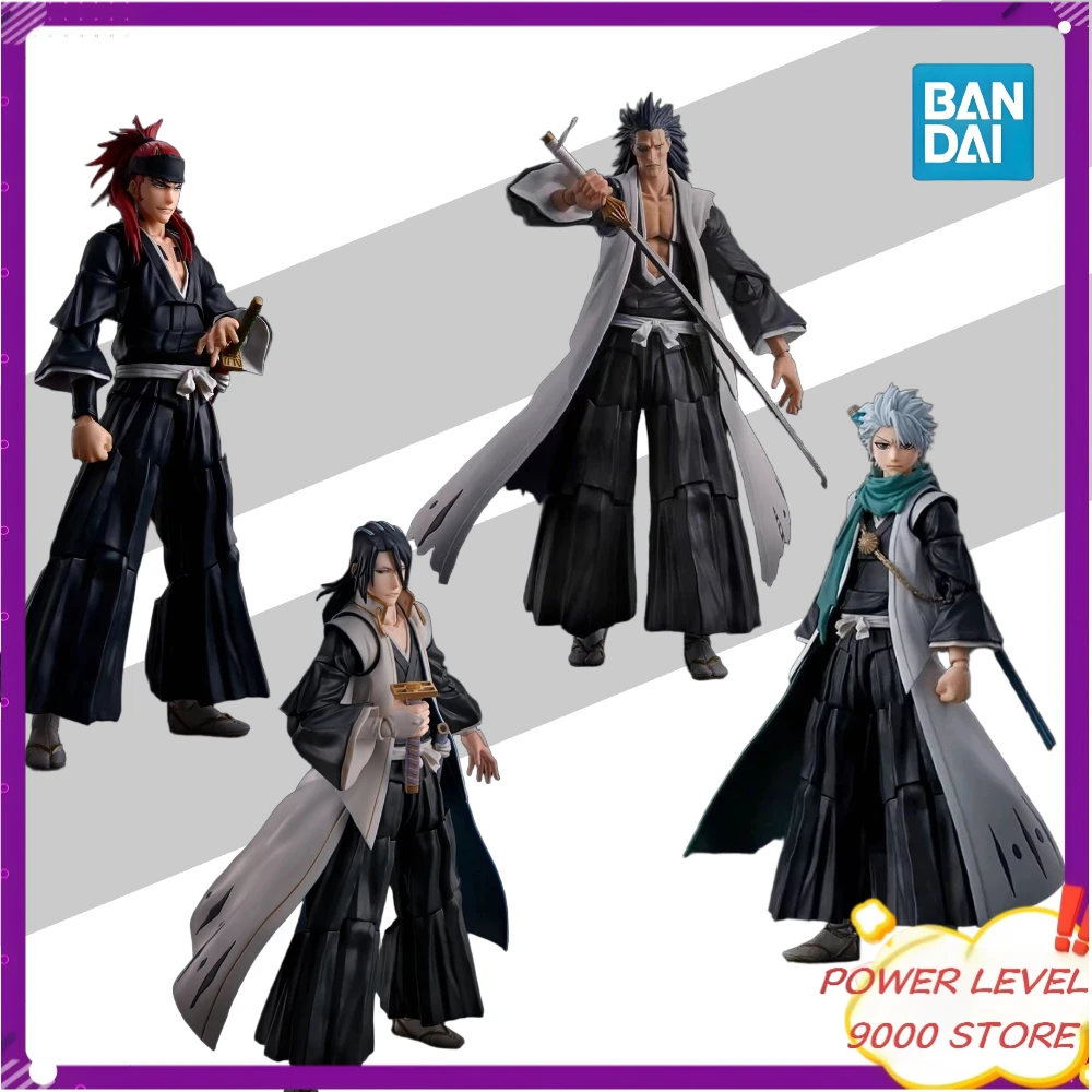 

В наличии: Фигурки Bandai S.H.Figuarts BLEACH — Тосиро Хицугая, Кенпачи Зараки, Бьякуя Кучики, Ренджи Абарай (аниме-фигурки)