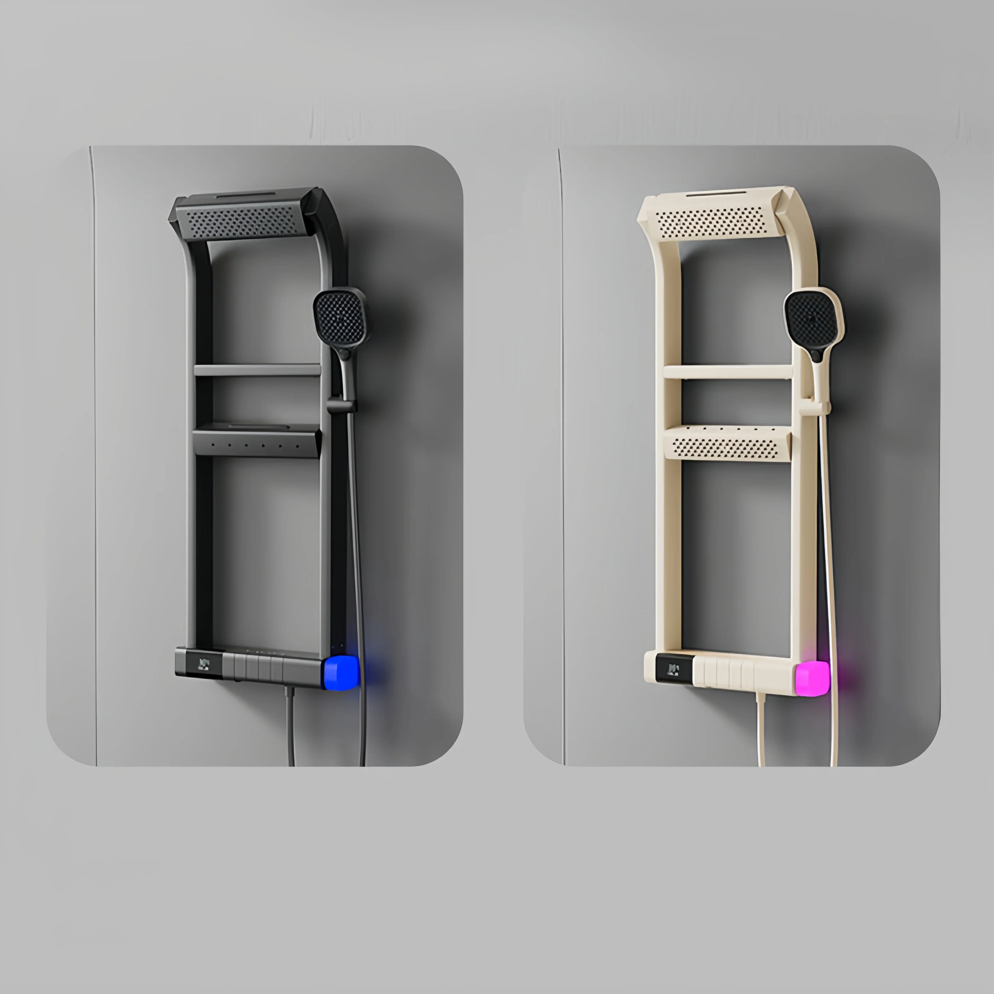 Nowy Luksusowy Nowoczesny Jednouchwytowy System Prysznicowy Polerowany Chrom Termostatyczne Baterie Deszczownica Miękki Strumień Jednouchwytowa Ceramiczna