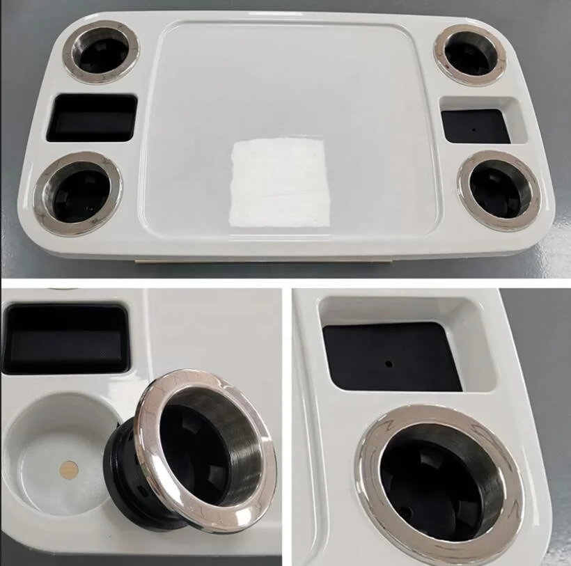 Hot Selling Rv Furniture Kit Caravan Table Motorhome Table Drink Food Cup Tray Holder Stand Desk Travel