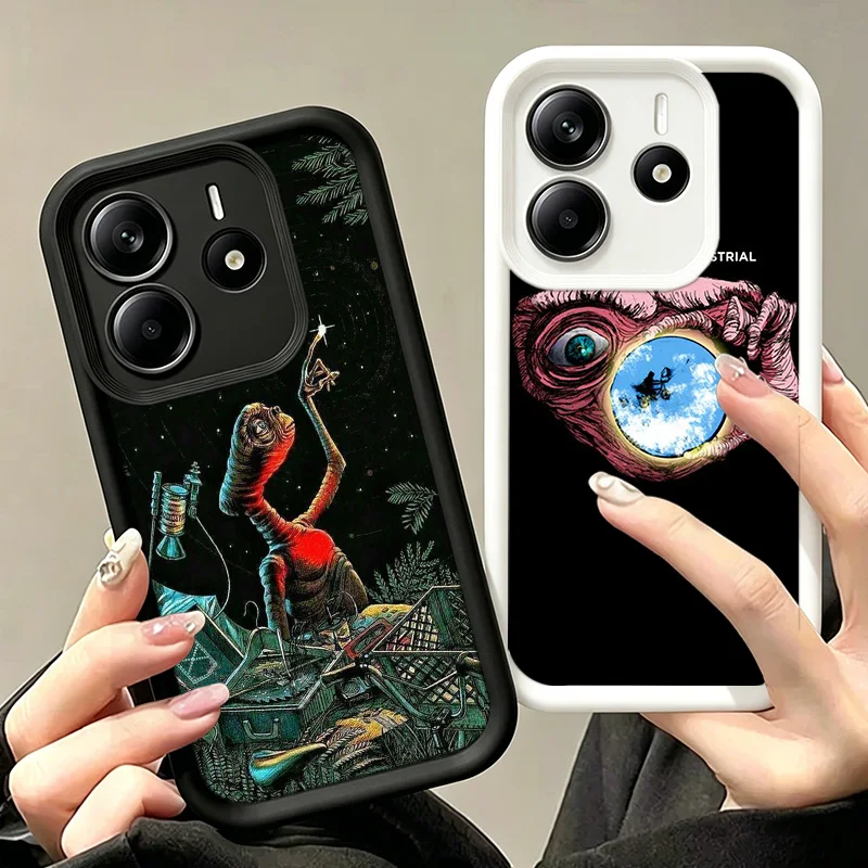 Э.Т. Чехол для телефона «Инопланетянин» для Redmi Note 15 14 13 12 11 Pro Plus 12S 11T 11S 4G 5G 10S 10 Pro