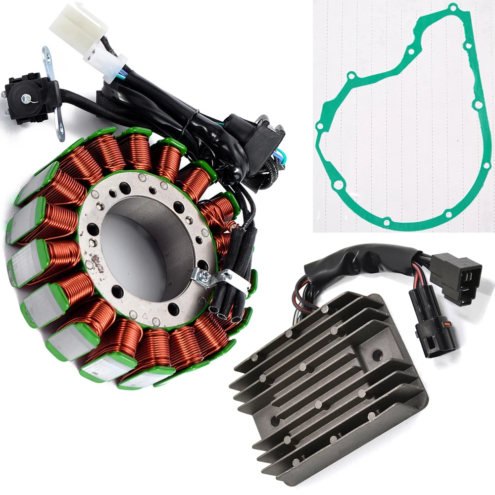 Motorcycle Regulator Rectifier Stator Coil Gasket for Suzuki VZ800 Boulevard M50 2005-2019 VL800 Intruder C800/ Boulevard C50