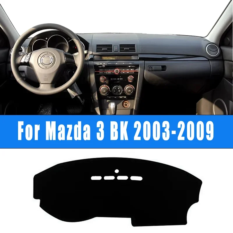 

Car Dashboard Sun Shade Dash Cover Instrument Desk Non-slip Mat Accessories For Mazda 3 M3 BK 2003-2009 2004 2005 2006 2007 2008