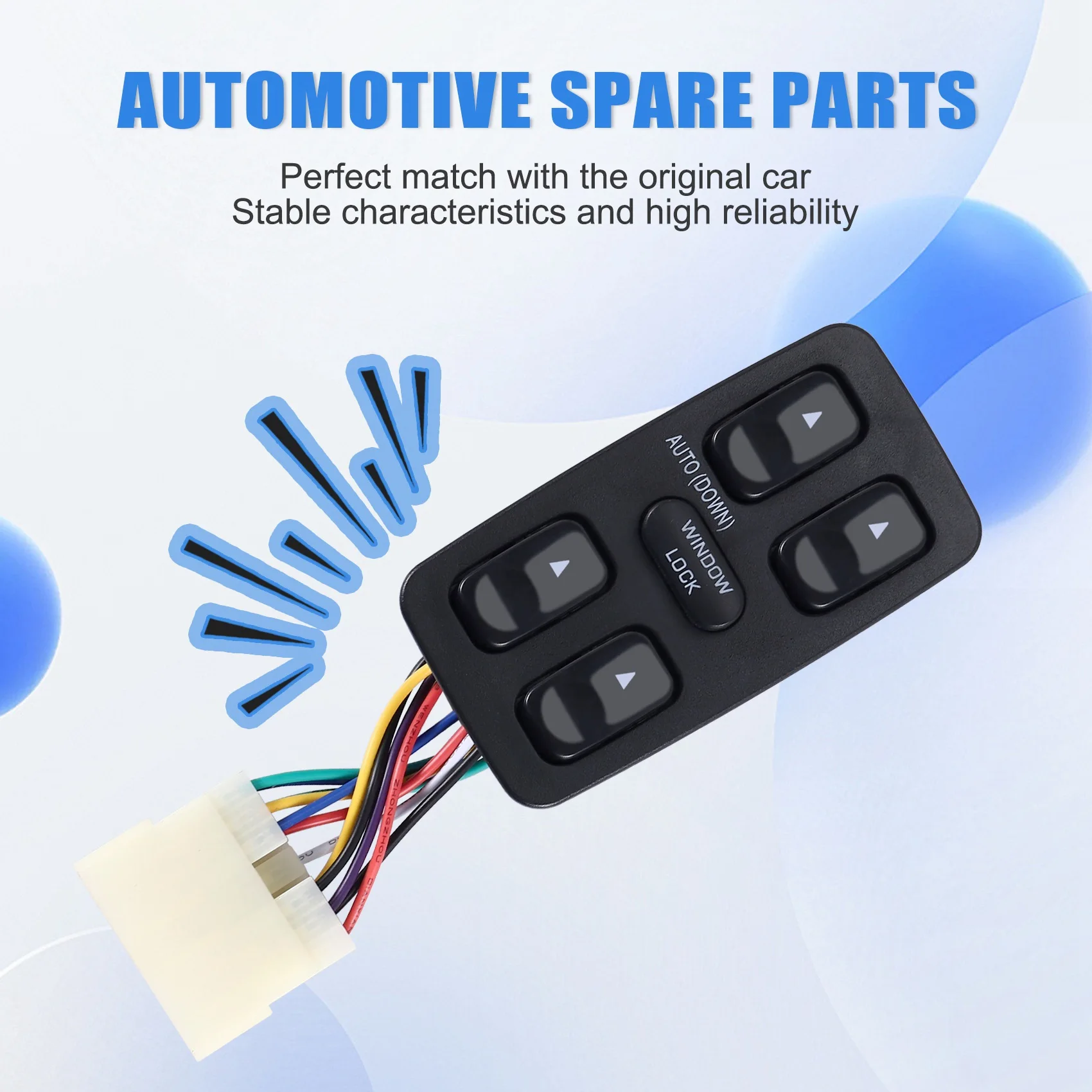 

A64P-передний левый главный переключатель стеклоподъемника со стороны водителя 9357028001 для Hyundai Elantra Galloper 1992-1994 годов 93570-28001