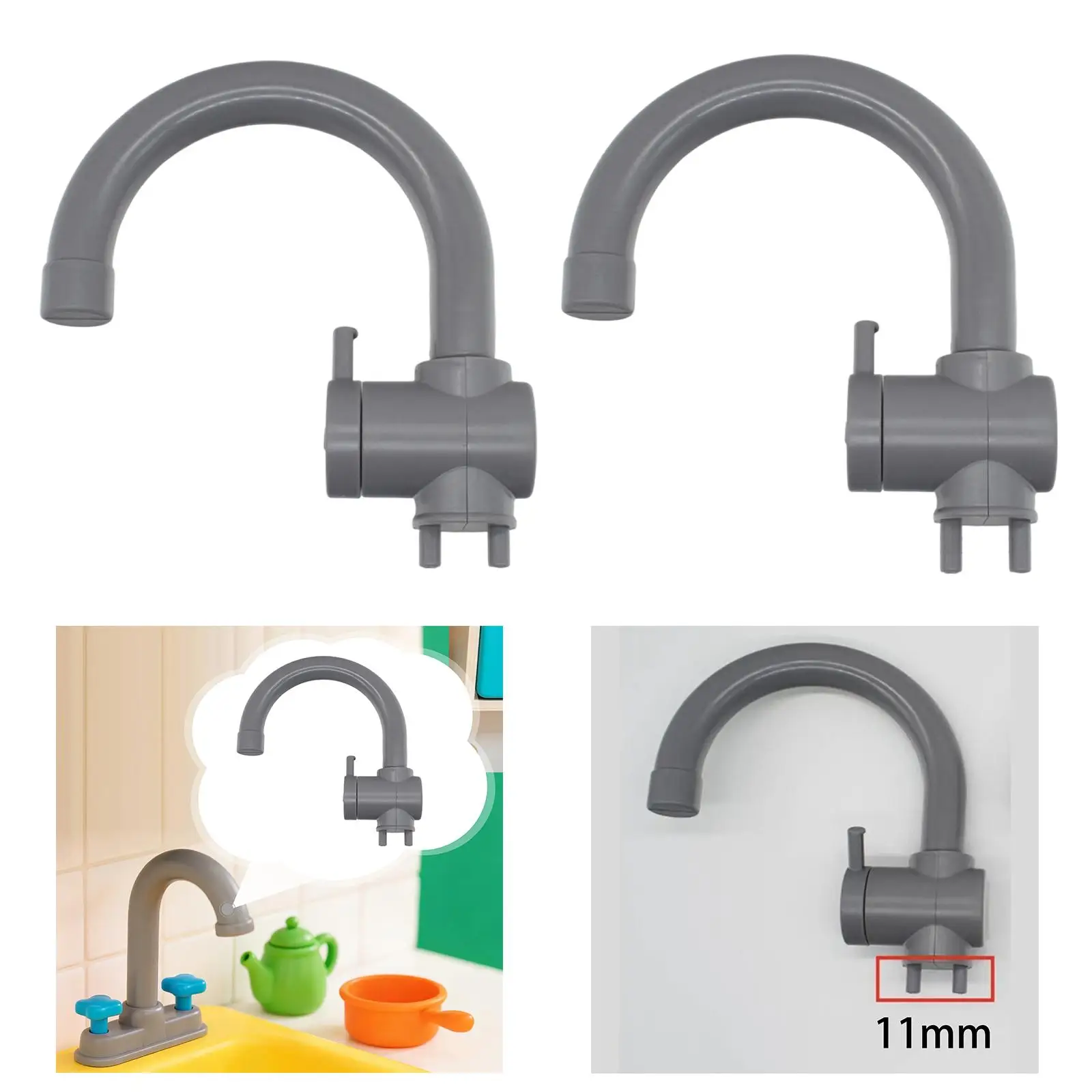 Simulatie Keukenkraan Speelgoedbenodigdheden Rollenspel Fantasiespel voor verjaardagscadeaufeest