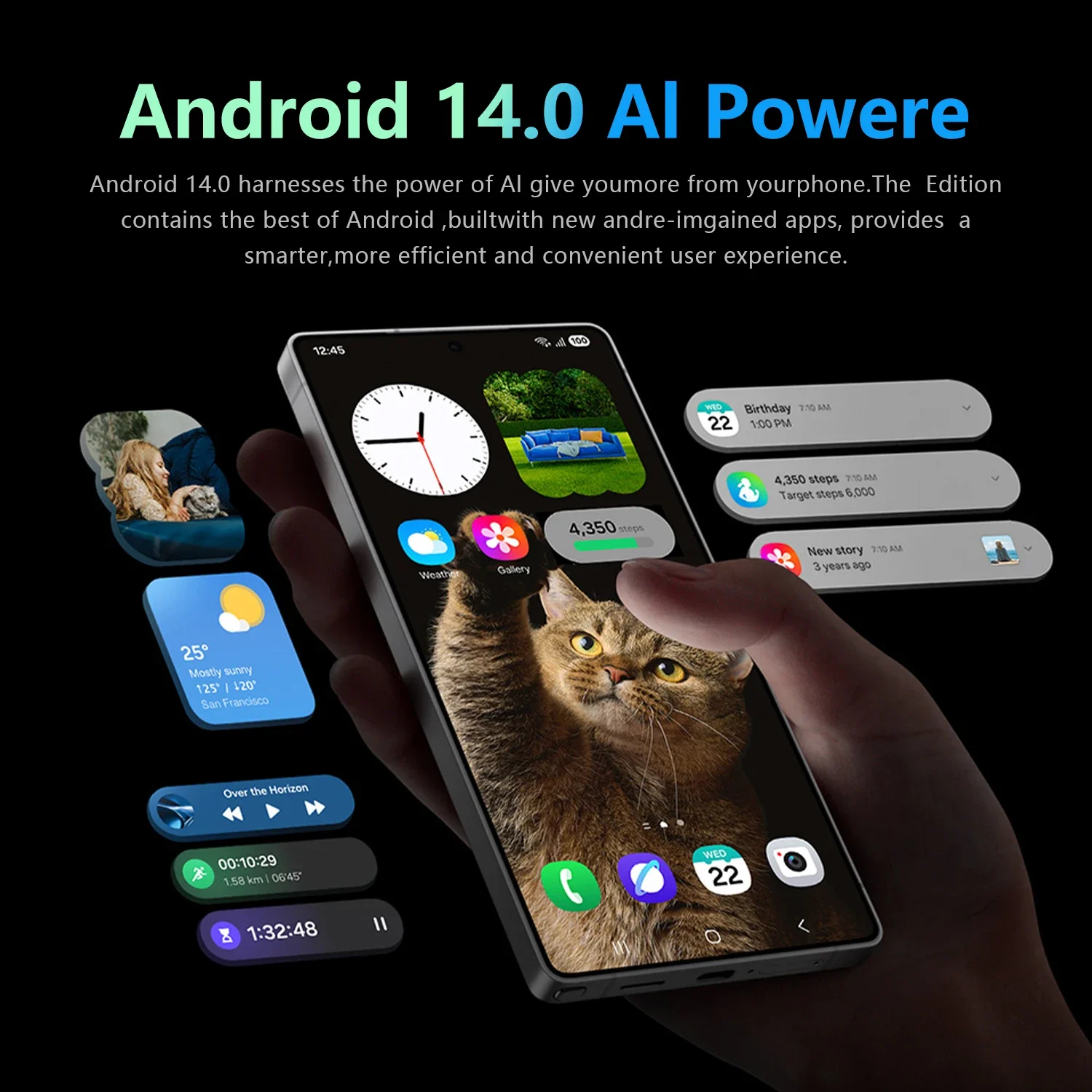 S25 Ultra Mobile Phones 7.3 HD Screen SmartPhone Original 22GB+2TB 4G 5G Dual Sim Celulares Android Unlocked 8800mAh Cell Phone