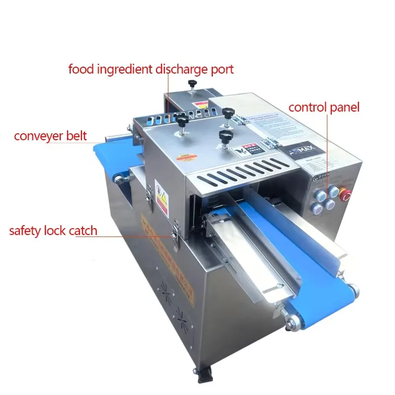 

2026Customizable Size Fish Meat Slicing hine Beef Cube Frozen Chicken Dicer Frozen Meat Block Cutter Dicer hine