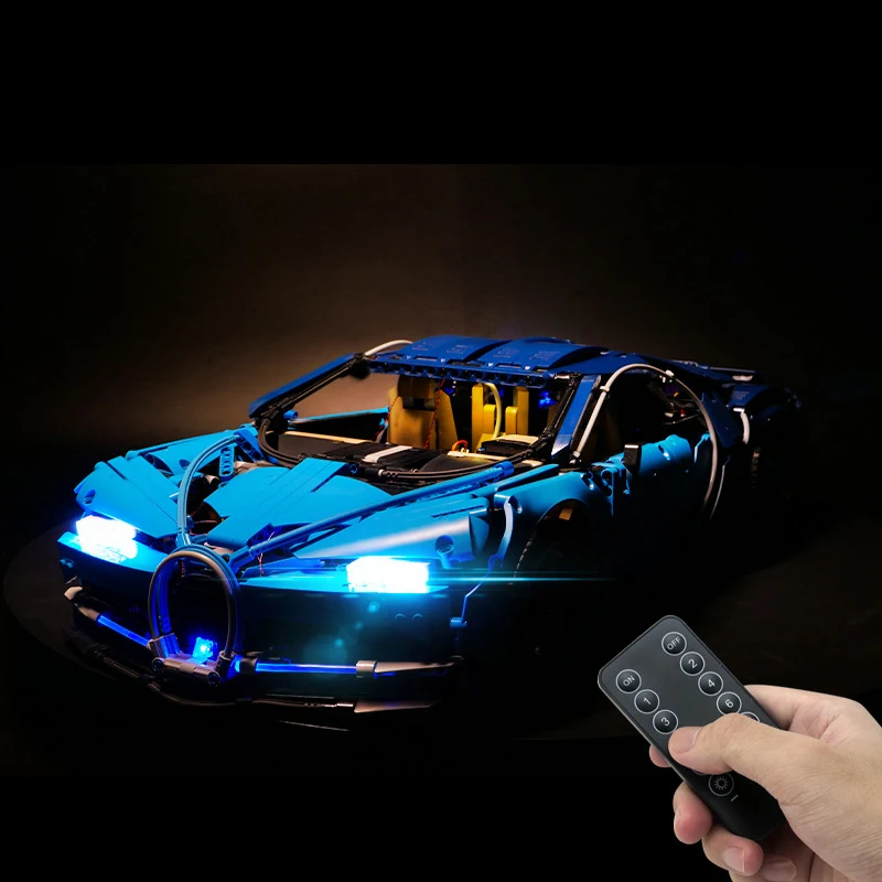 RC DIY LED-Licht-Kit für Lego 42083 technische Supersport wagen Hyper car Baustein-Set (nur LED-Licht, ohne Blöcke Modell)