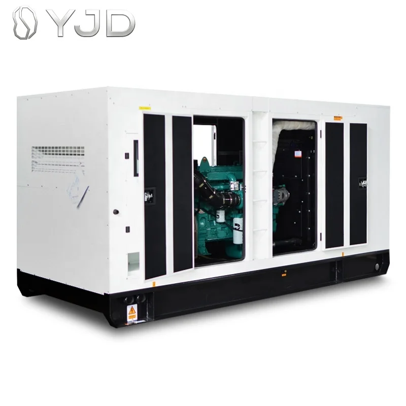 Super Silent 350KW 440KVA diesel Generator Set with Cum-mins Engine NTA855-G3 for Emergency Use