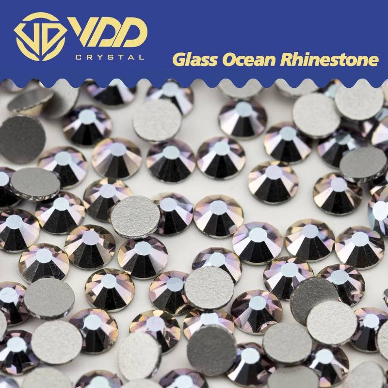 VDD 170 Charm nocne SS4-SS30 szklane kryształy cyrkonie z płaskim tyłem diamenty Strass kamienie do rękodzieła do zdobienia paznokci DIY ozdoby