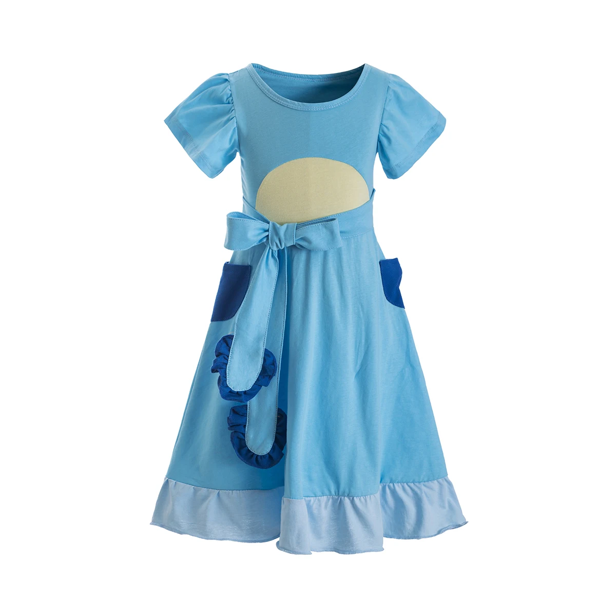 Blue Dog Kid\'s dress Halloween Cosplay Costume Blue dog Costume for girls Blue dog birthday Outfit