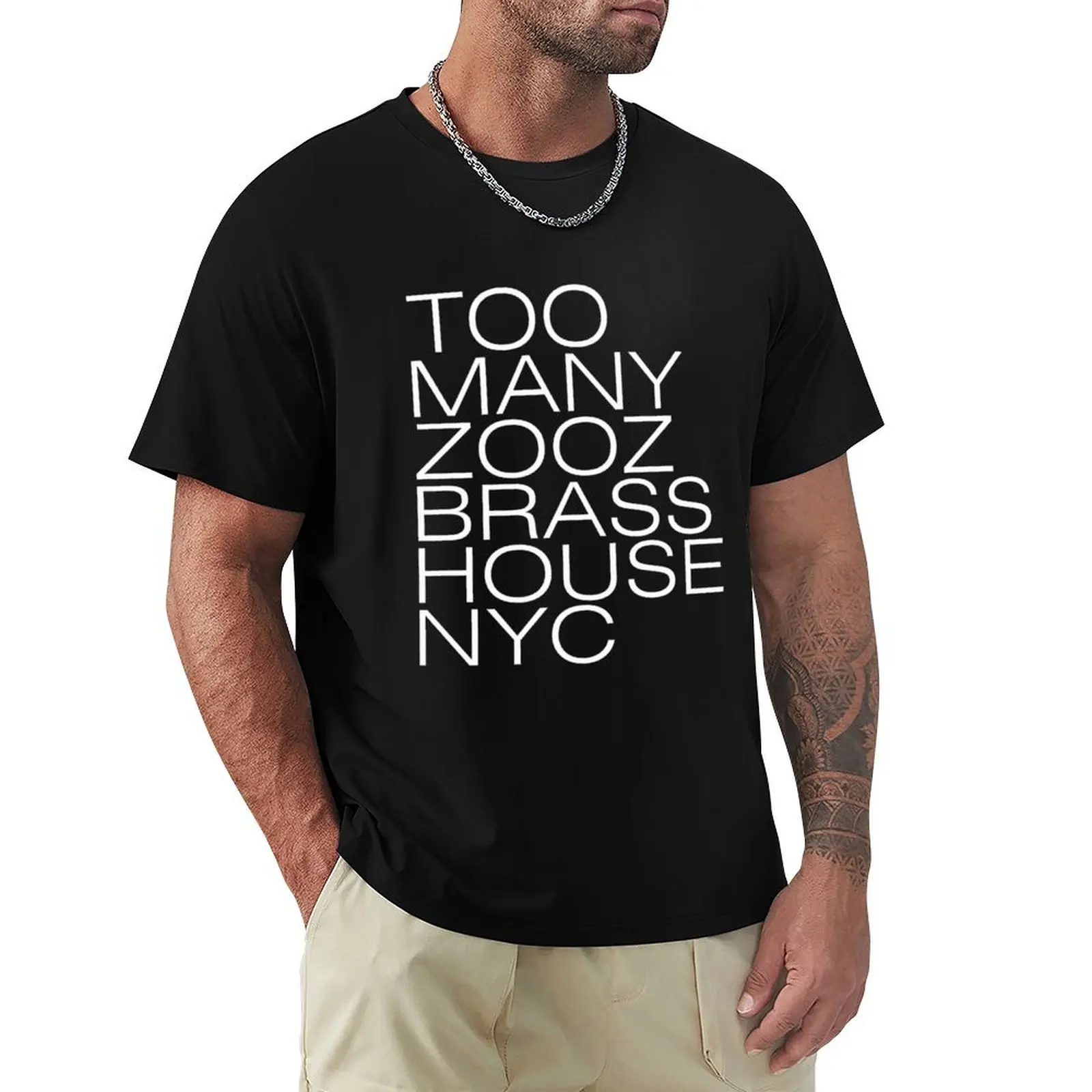 

TOO MANY ZOOZ T-Shirt funny shirt cotton for a boy baggy shirts plain t shirts men