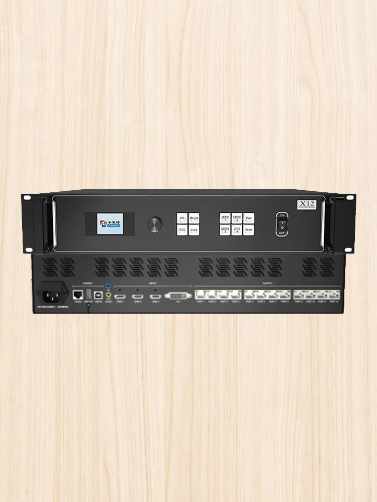 Colorlight X12 Video processor LED display large screen electronic advertising full color screen 3 picture processor
