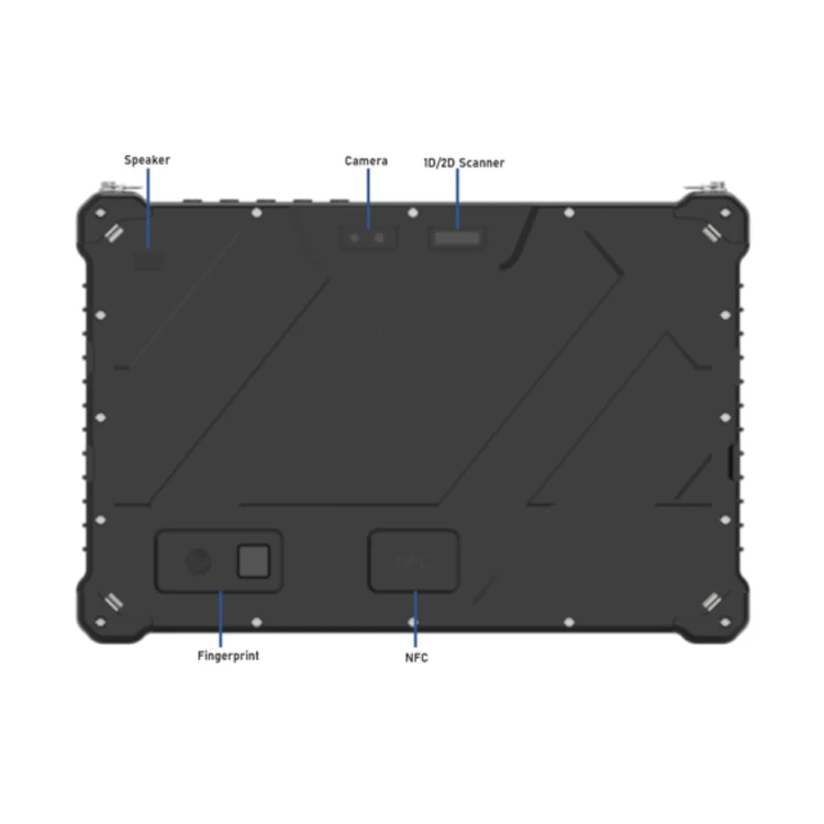 1000cd/m2 high brightness 10.1inch rugged tablet pc with IP65 waterproof dustproof and Shockproof