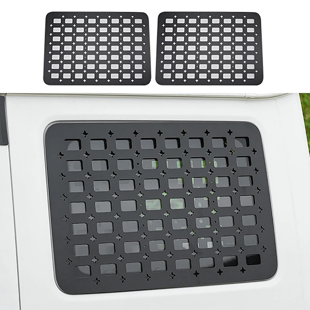 

Car Rear Side Window Mecha Net Armor Hanging Net Storage Tray Exterior Upgrade Accessories Fit for BAIC 212 T01 2024 2025 2026