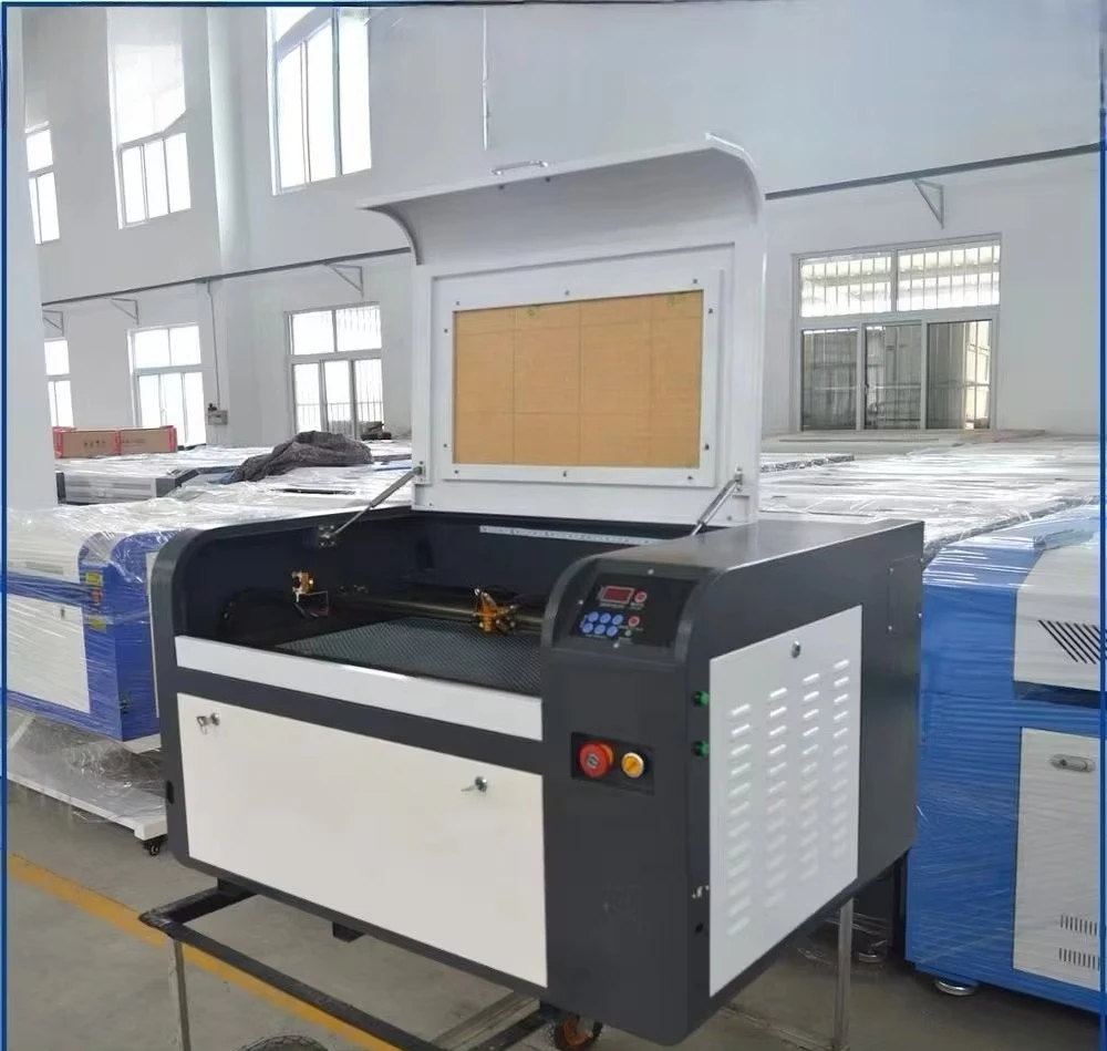 60W 80W 100W CNC CO2 Graviermaschine 4060 6090 Gravierer für Acryl und Leder