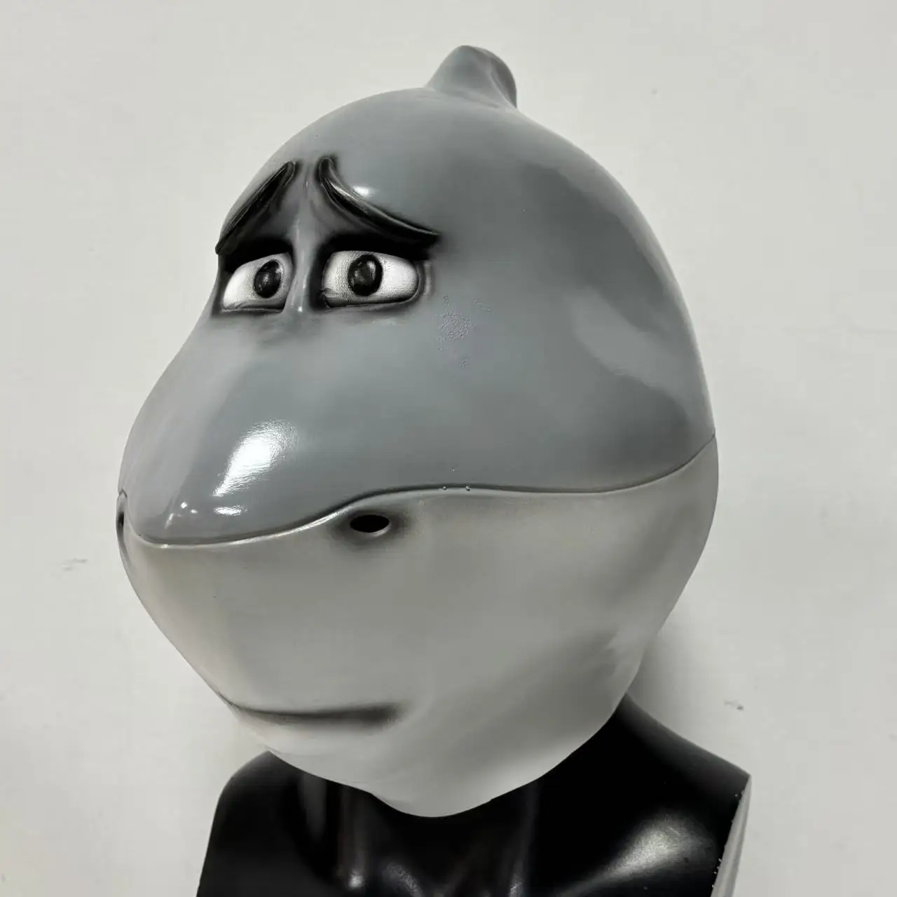 Delfin-Hai-Maske, Naturlatex-Tiermaske für Delfine und Haie, Vollkopfmaske für Halloween-Party, Cosplay und Kostümpartys – Detail 4