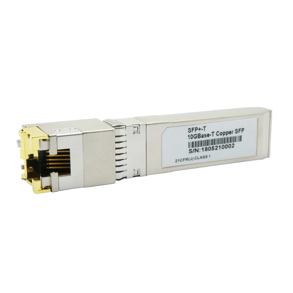 10g SFP RJ45 Module RJ45 SFP Module 10GBASE-T SFP Copper Transceiver Module for Mikrotik Cisco Ubiquiti Zyxel Generic Switch
