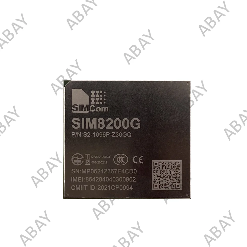 SIMCOM SIM8200G 5G NR/LTE‐FDD/LTE‐TDD/HSPA+ Module R15 NSA/SA up to 4.0 Gbps data transfer Sub‐6G/LTE‐FDD/LTE‐TDD/WCDMA