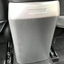 For Hyundai Kona Encino 2018-2019 2020 ABS Matte/Carbon car Rear back row guard kicking frame Cover Trim Car Styling Accessories
