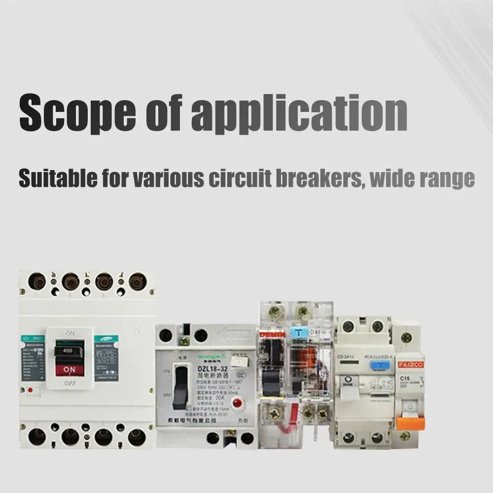 Circuit Breaker Lockout Miniature MCB Lock Durable Safety Device for Electric Lockout and Home Protection