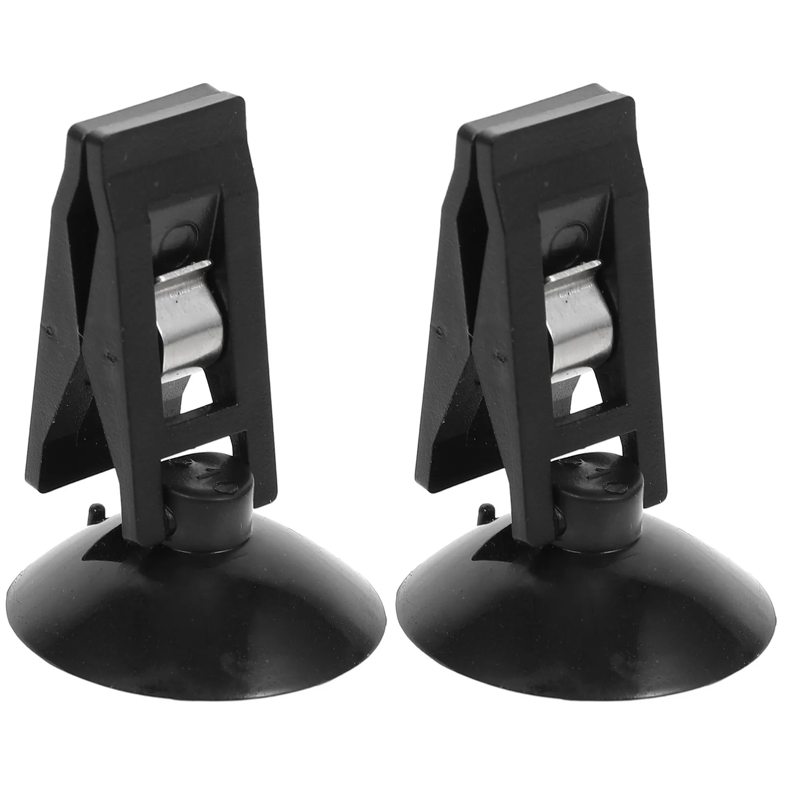 4Pcs Suction Type Car Clamp for Vehicle Registration Insurance Cards Ticket Clip Compact Design Window Mount Storage Solution