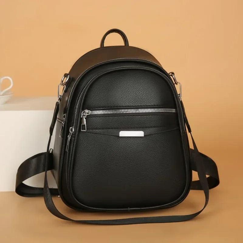 Popular Trendy Fashionable Leather Diaper Bags For Women Luxury Brand Large Capacity Elegant Crossbody Shoulder Bag Designer