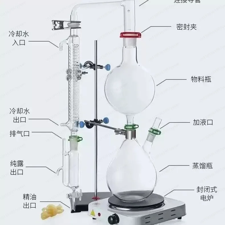 2000ml-essential-oil-extraction-separator-apparatus-herbal-essence-distillation-kit-aromatherapy-oil-making-lab-tools
