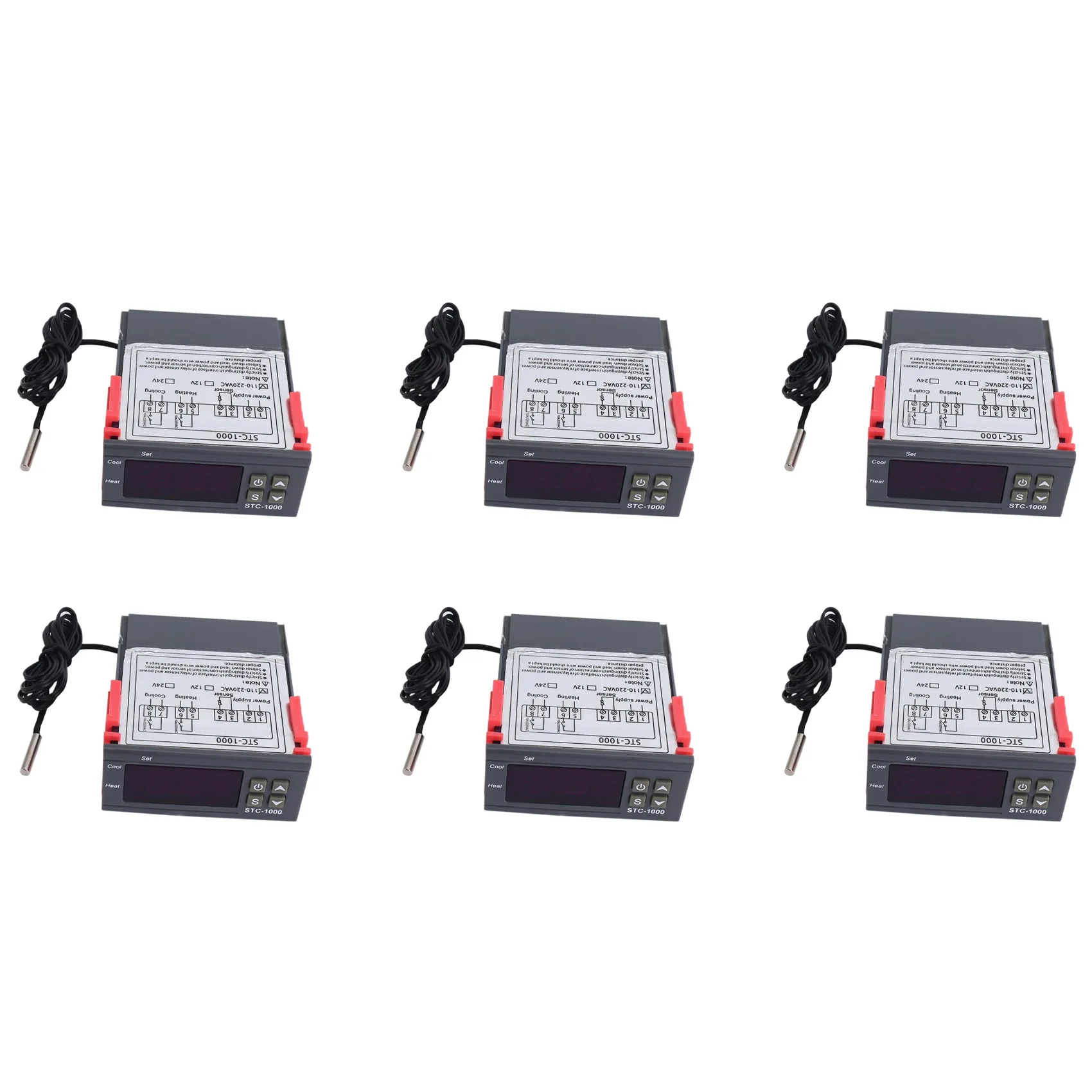 ABNG 6X 220V/STC-/1000 Цифровой термостат с регулятором температуры с NTC