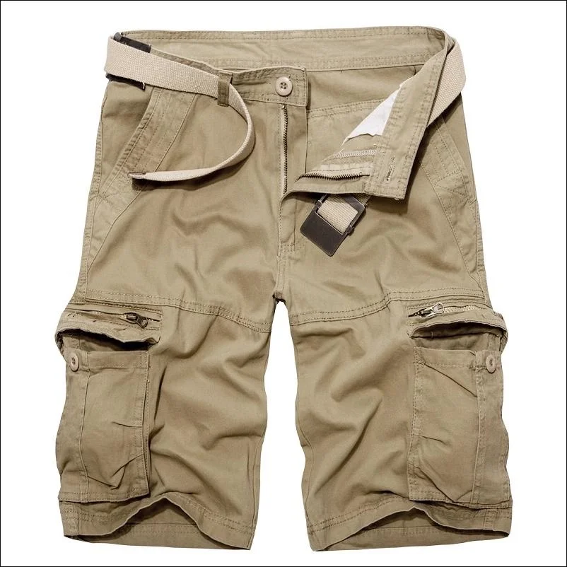 High Quality Summer Mens Casual Short Combat Overalls Multipocket Military Tactical Cargo Short Large Size shorts para hombre