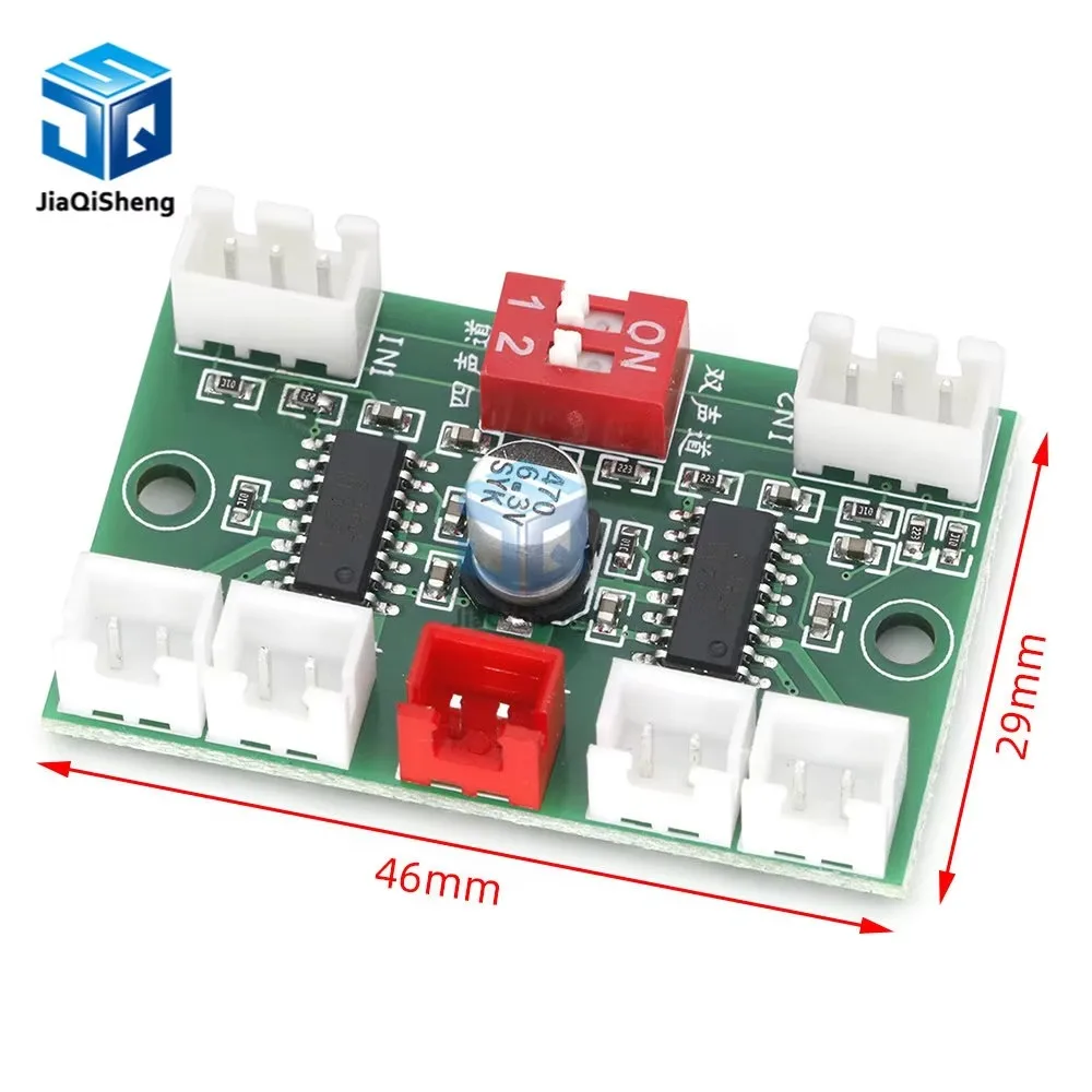 4*3W PAM8403 4 Channels mini Digital Audio Amplifier DIY Module USB 5V small stereo amp Amplifier Board XH-A156