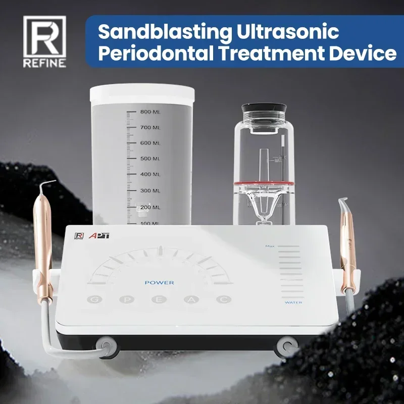 Refine APT 4-in-1 Smart Sandblasting Ultrasound Implant Maintenance & Root Canal Treatment Anti-Clog, Intelligent Mode Switching