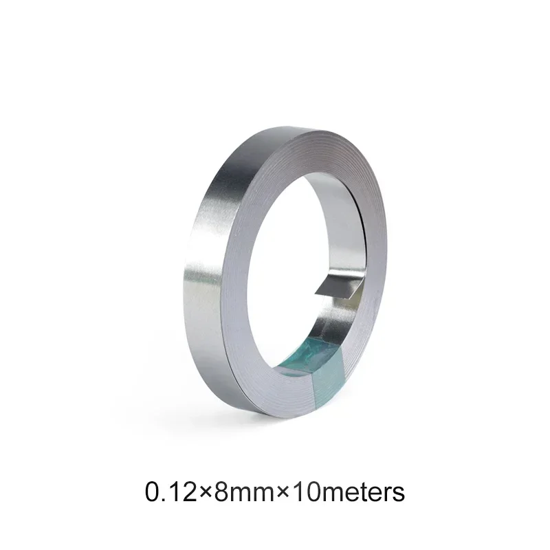 10m/Roll 18650 Li-ion Battery Nickel Plated Strip Connector 0.1mm 0.12mm 0.15mm 0.2mm Battery Connector Spot Welder Steel Belt