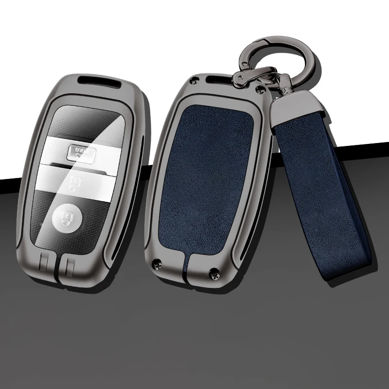 

Fashion Zinc Alloy Car Key Case Cover for Landwind Glory X2 X5 X7 Metal Protector Shell Keychain Keyless Bag Auto Accessories