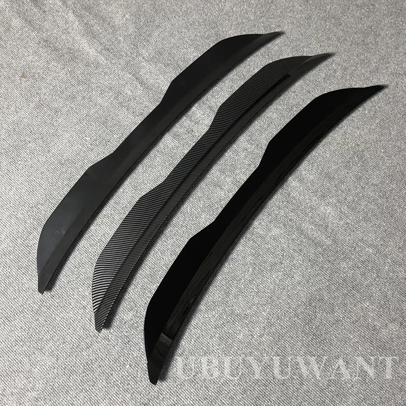 UBUYUWANT 리어 윙 스포일러, 아우디 A3 스포츠백 8P 페이스리프트 2004-2013 ABS 플라스틱 광택 블랙 자동차 윙 스포일러 A3 해치백용 썸네일 4
