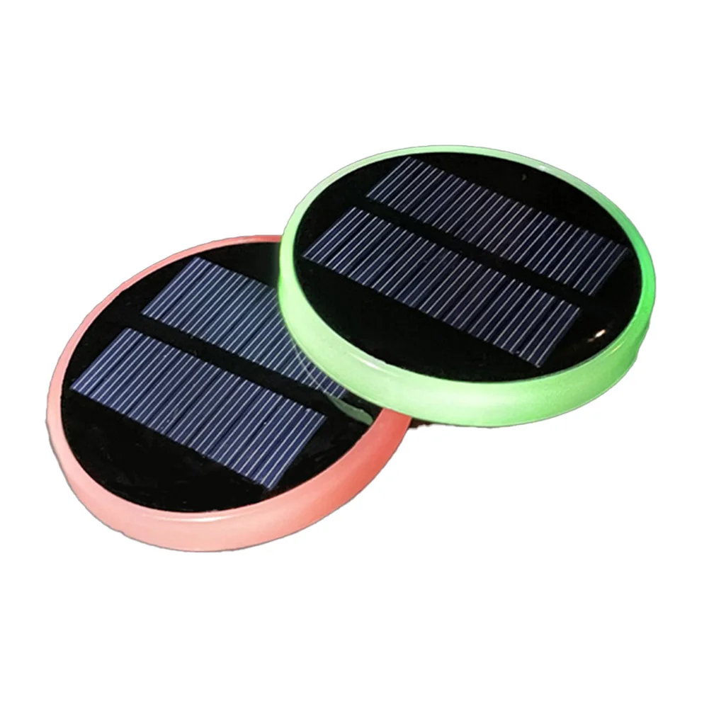 Waterproof Cup Pad Vibration Sensor Light Automatic Activation Lighting Compatible With All Car Models For Cup Holder Decoration