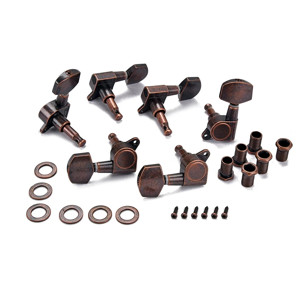 

3 L Rotary Switches Retro Style Guitar Tuning Pegs Keys Seal Tone Adjustment Machine Heads Sealed Tuners